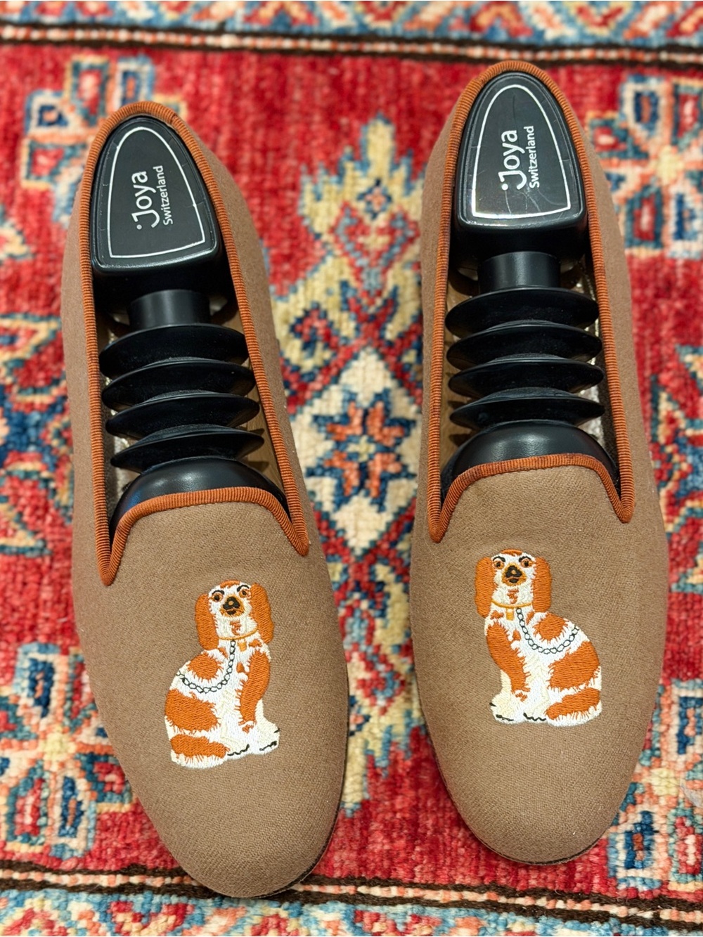 Stubbs & Wootton Staffordshire Spaniels Slippers